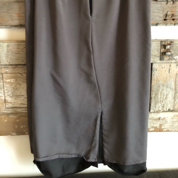 High Waisted Midi Skirt - Picture 5 of 6